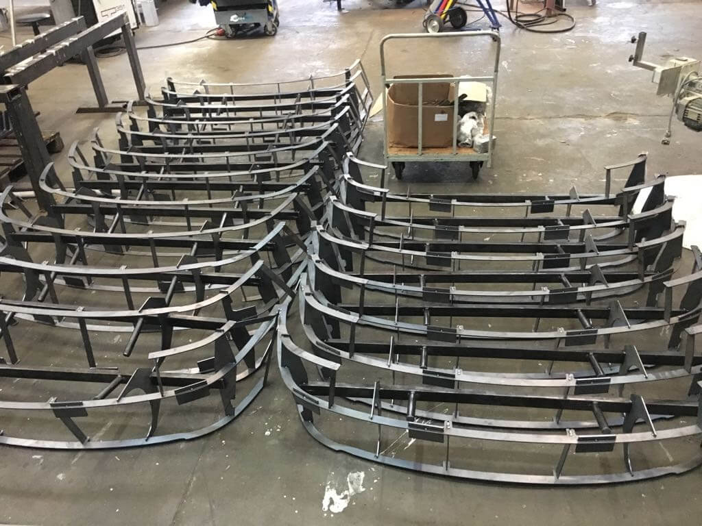 Суппорты окраски деталей кузова