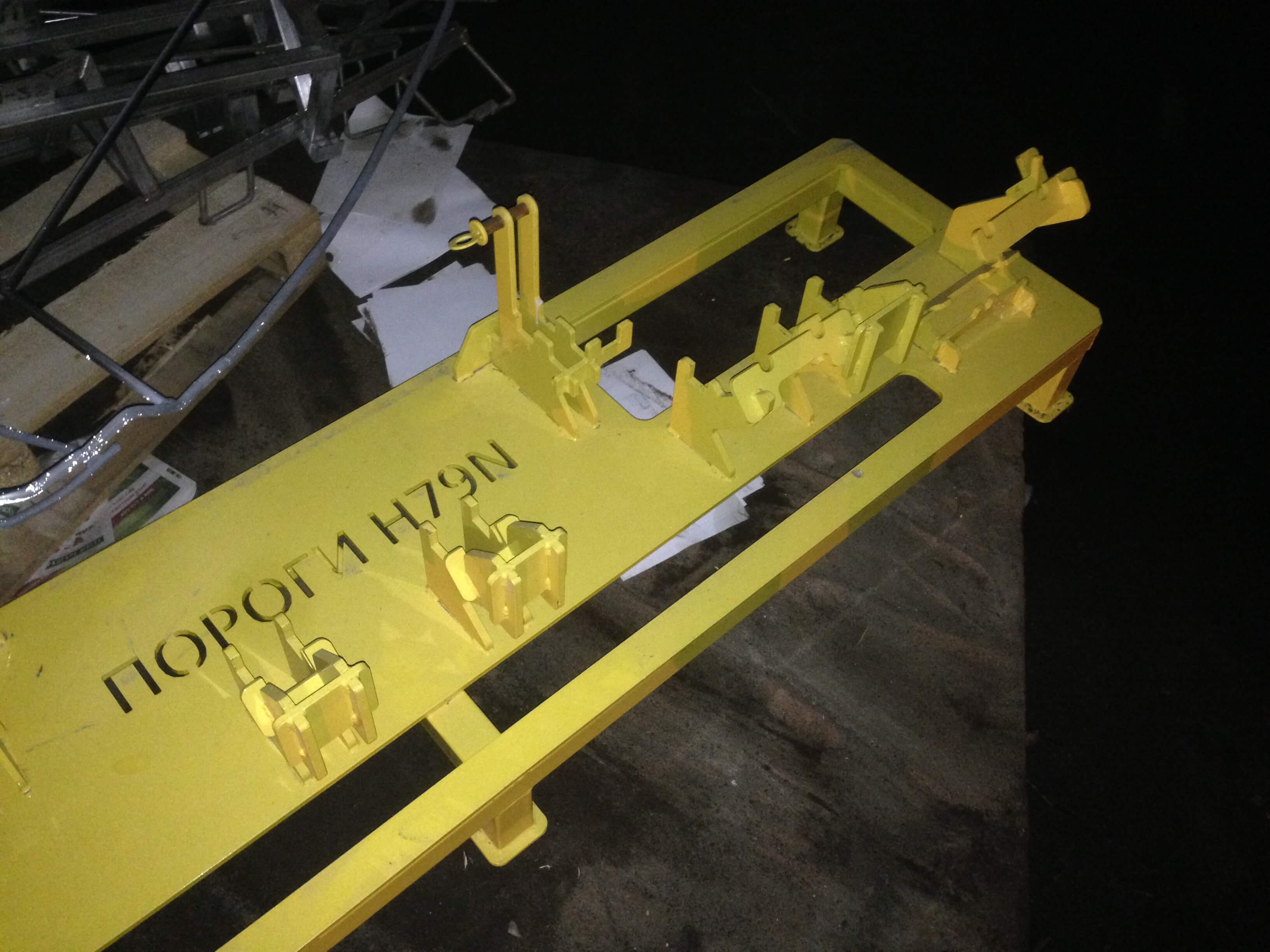 Суппорты окраски порогов